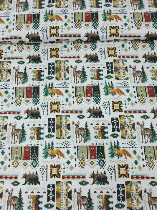 Dakota Heritage Animals 100% Cotton