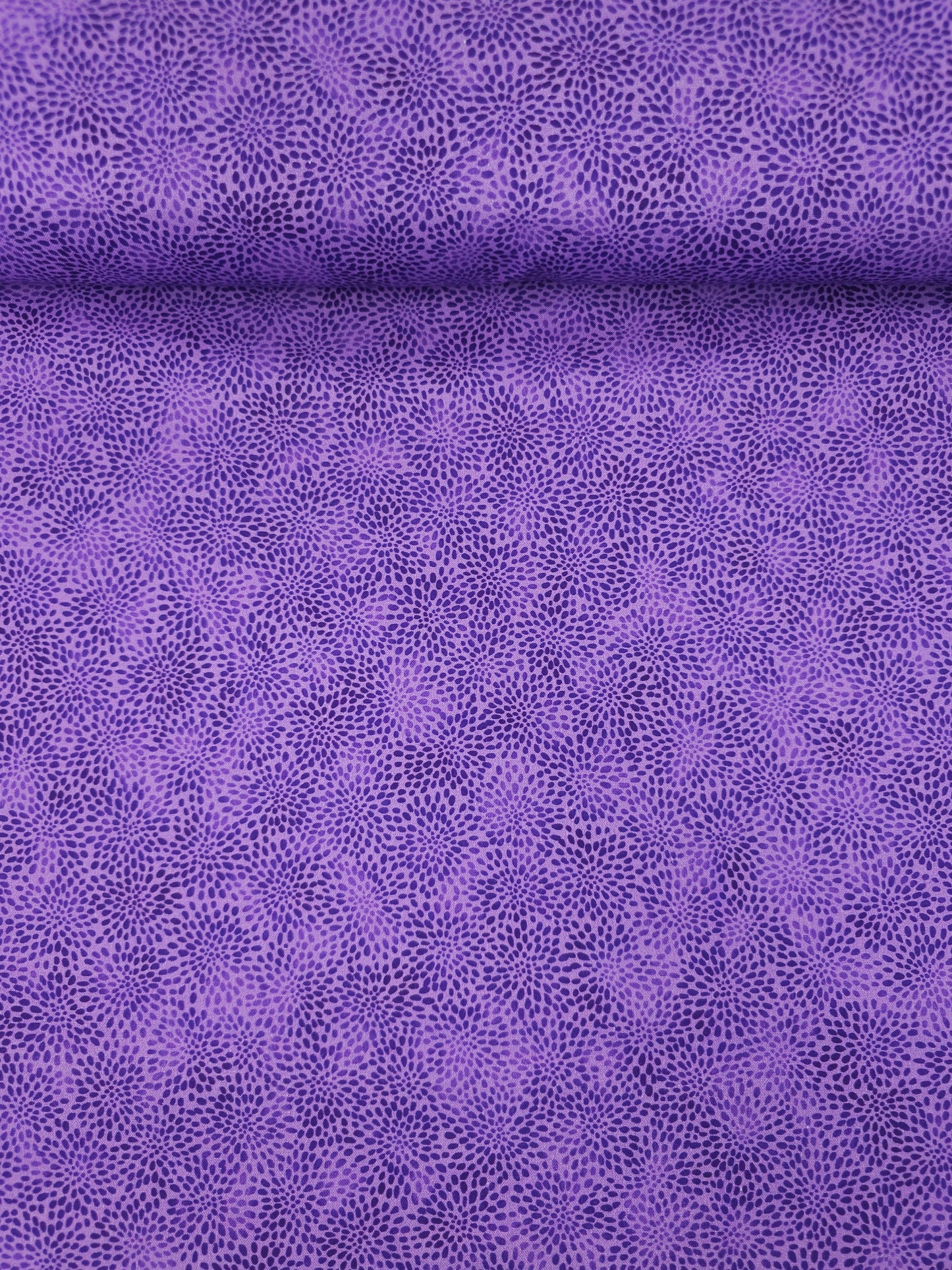 Purple Mini Petal Fusion 100% Cotton 106" - Robert Kaufman *EXTRA WIDE*