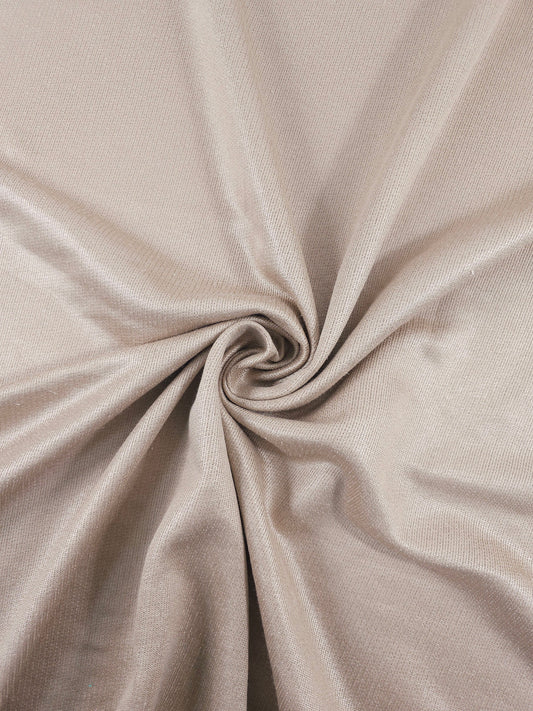 Metallic Champagne Loopback Terry