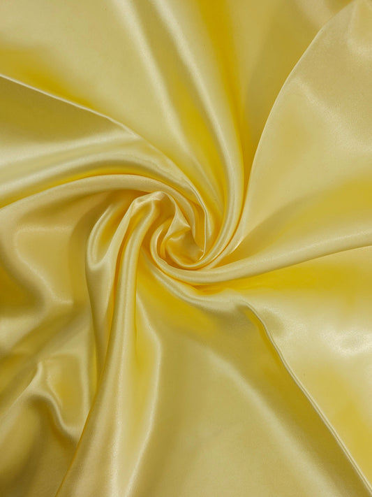 Butter Yellow Liquid Satin