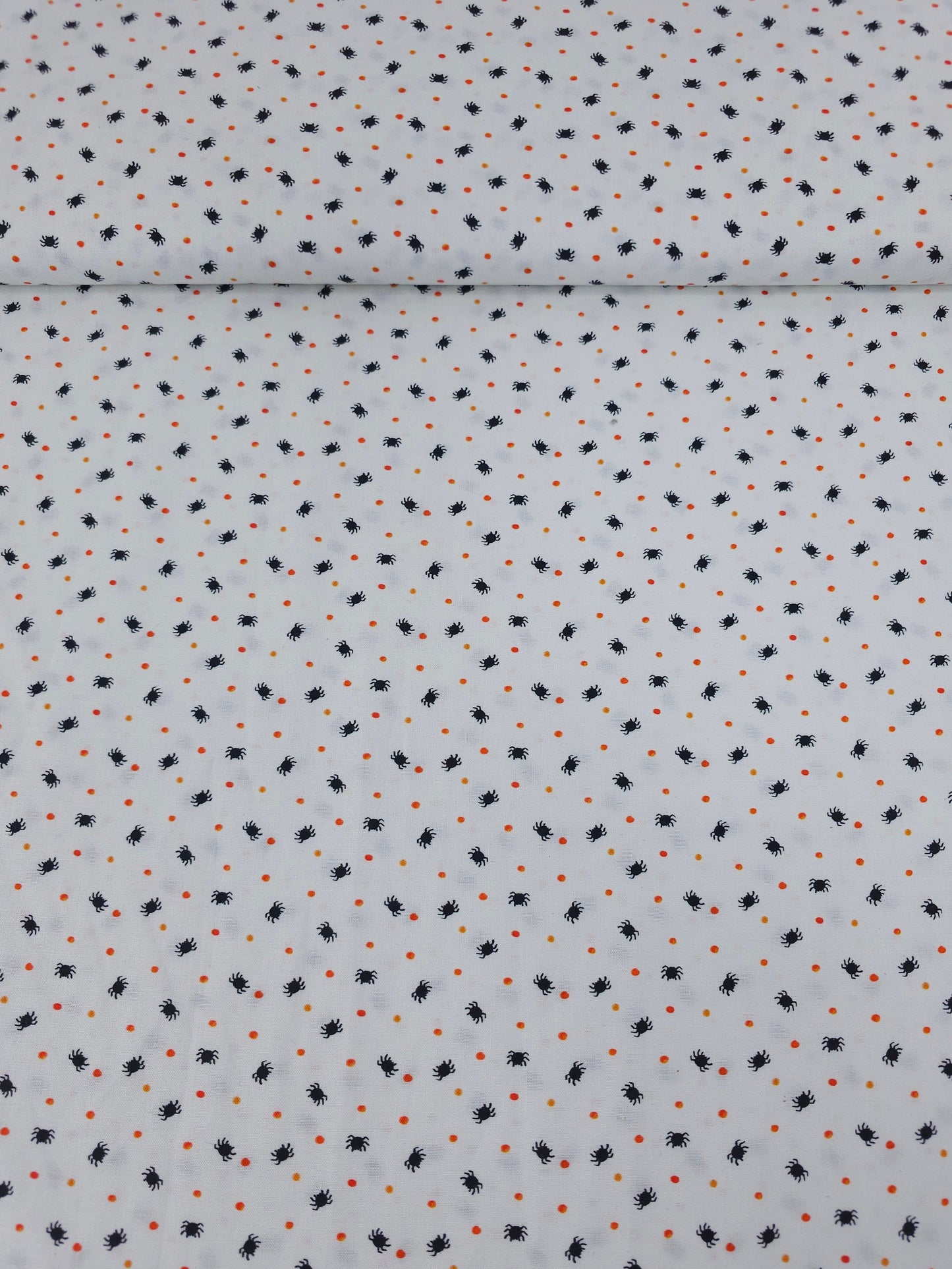 Mini Spider Polka 100% Cotton