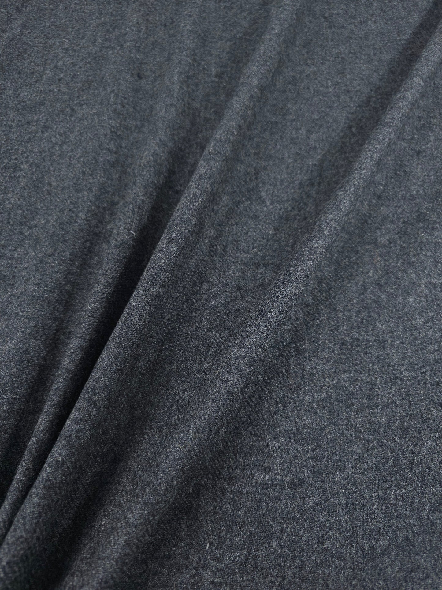 Dark Grey Twill Soft 100% Wool *ABRAHAM MOON*