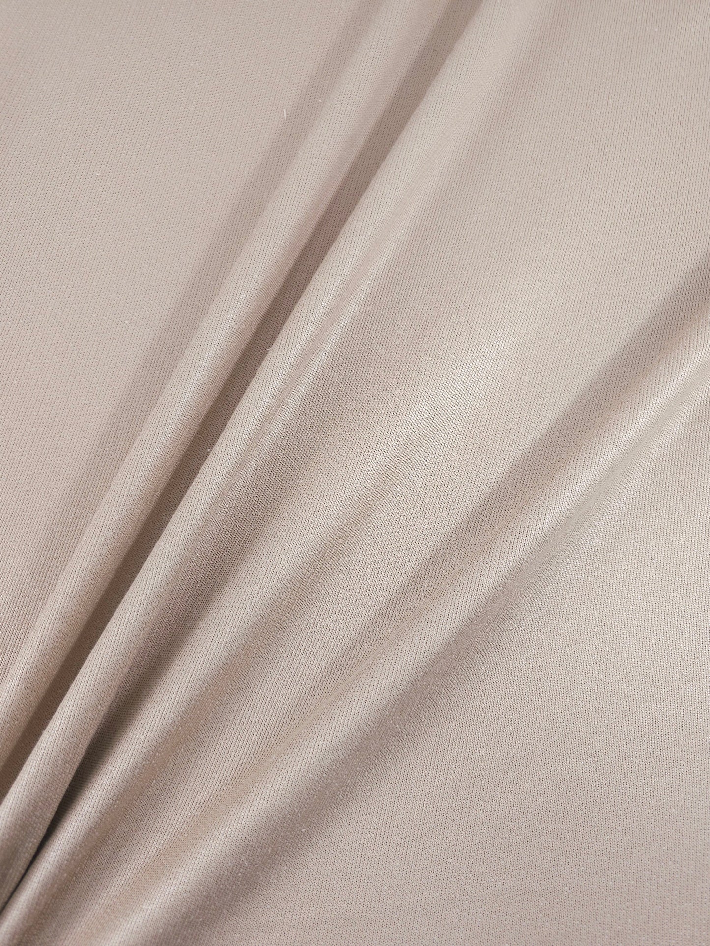 Metallic Champagne Loopback Terry