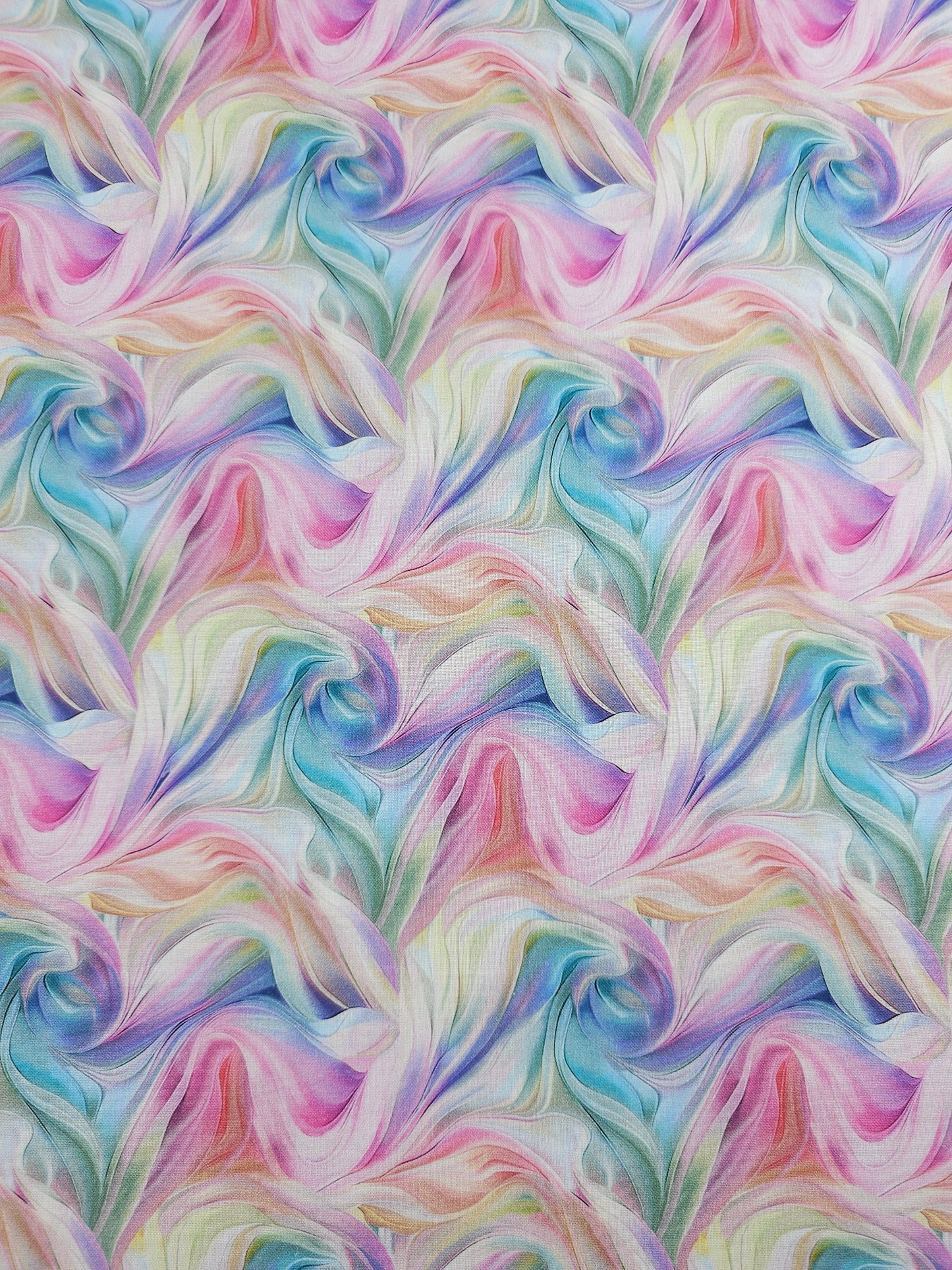 Pastel Flutter Wave 100% Cotton