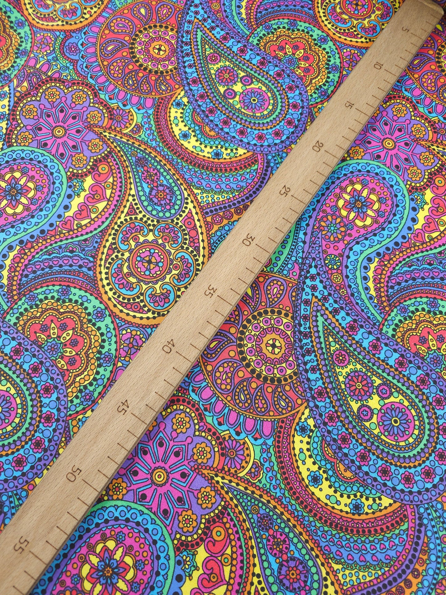 Quirky Paisley Paradise 100% Cotton 106” *EXTRA WIDE*