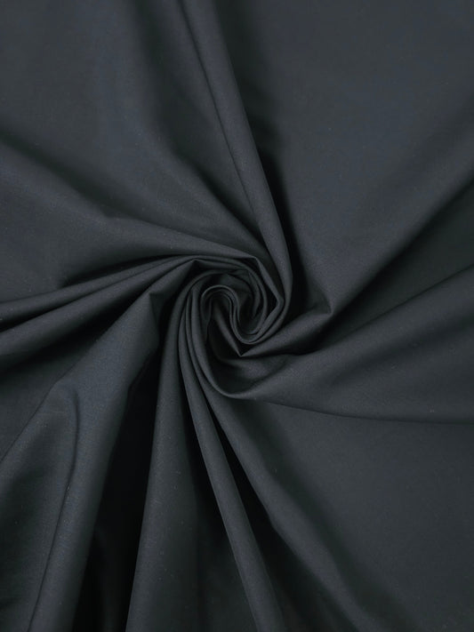 Black Cotton Poplin