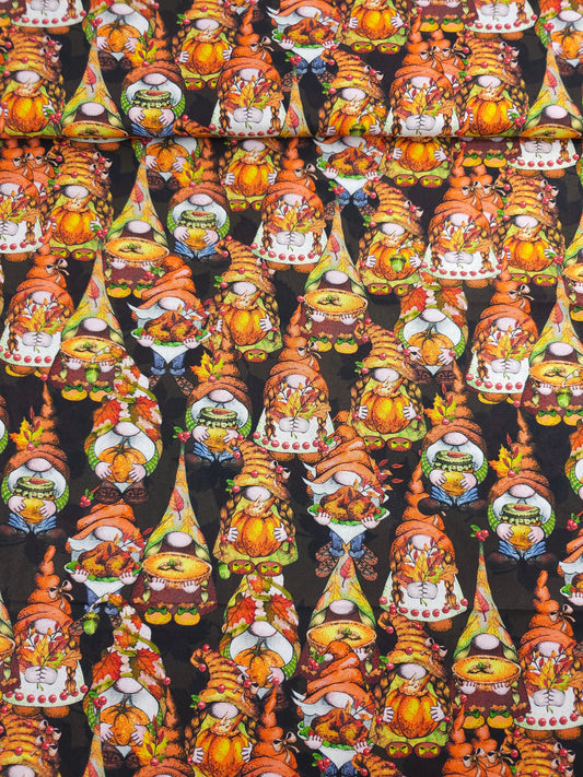 Autumn Gnomes 100% Cotton - Joann