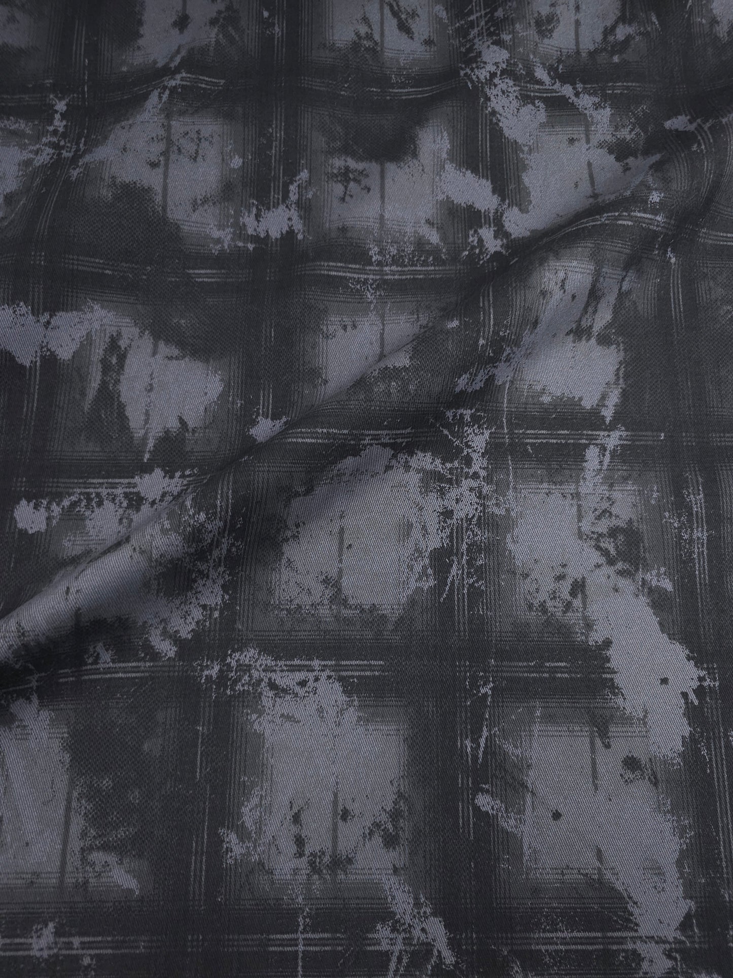 Grey Smokey Static Square Denim