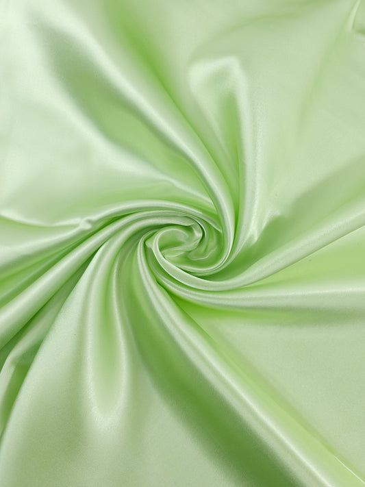 Pastel Lime Liquid Satin