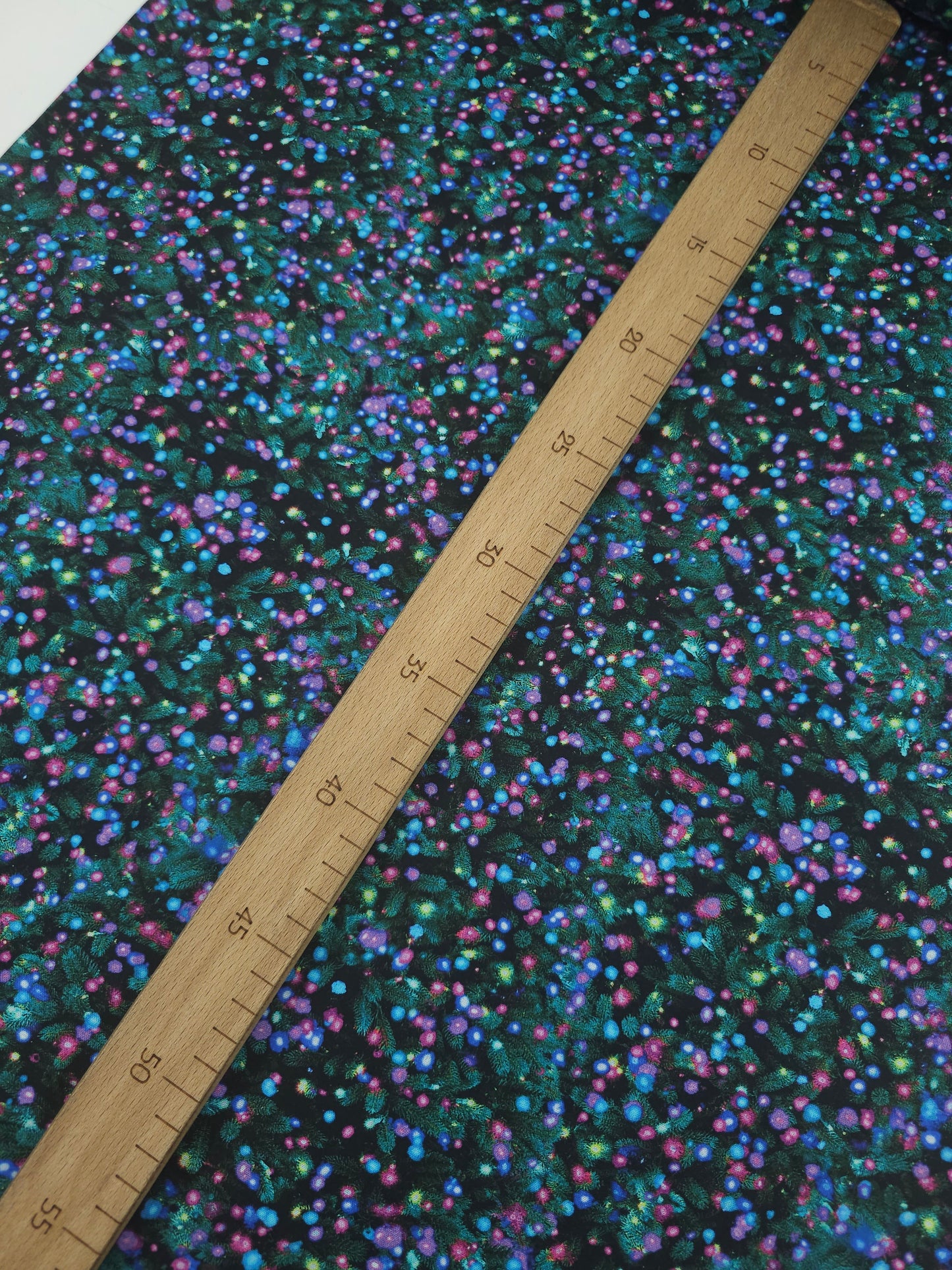 Christmas Tree Lights 100% Cotton