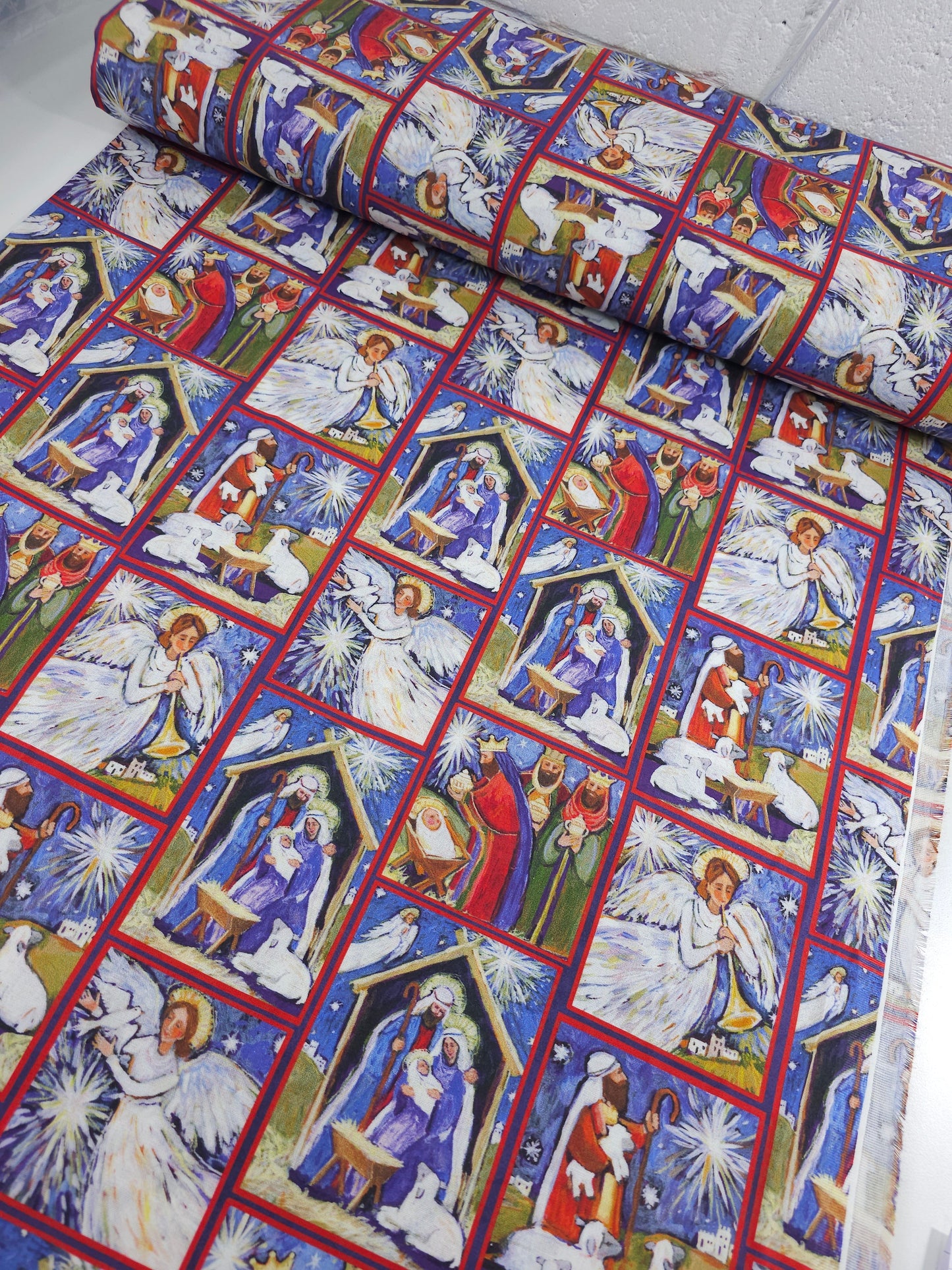 Nativity Display 100% Cotton