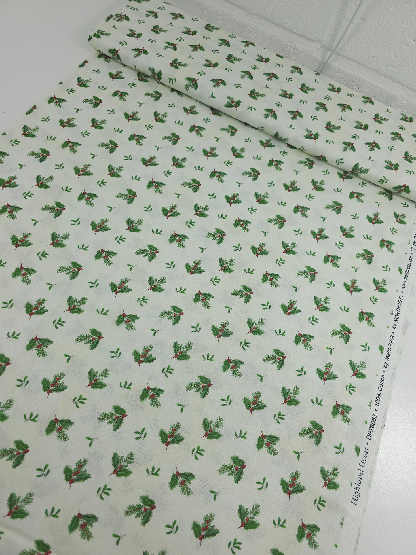 Holly Stem 100% Cotton