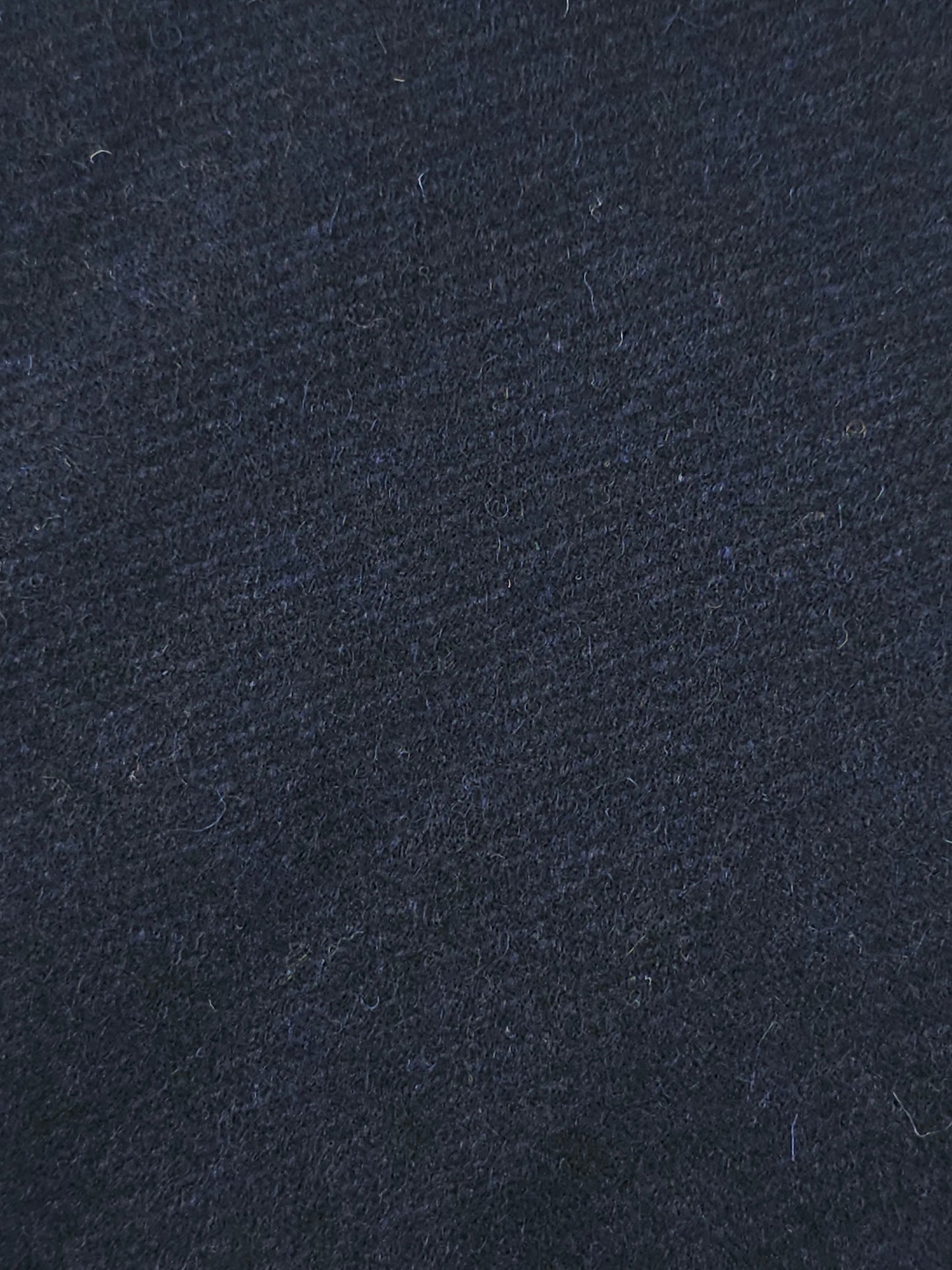 Navy/Black Twill Mediumweight Soft 100% Wool *ABRAHAM MOON*