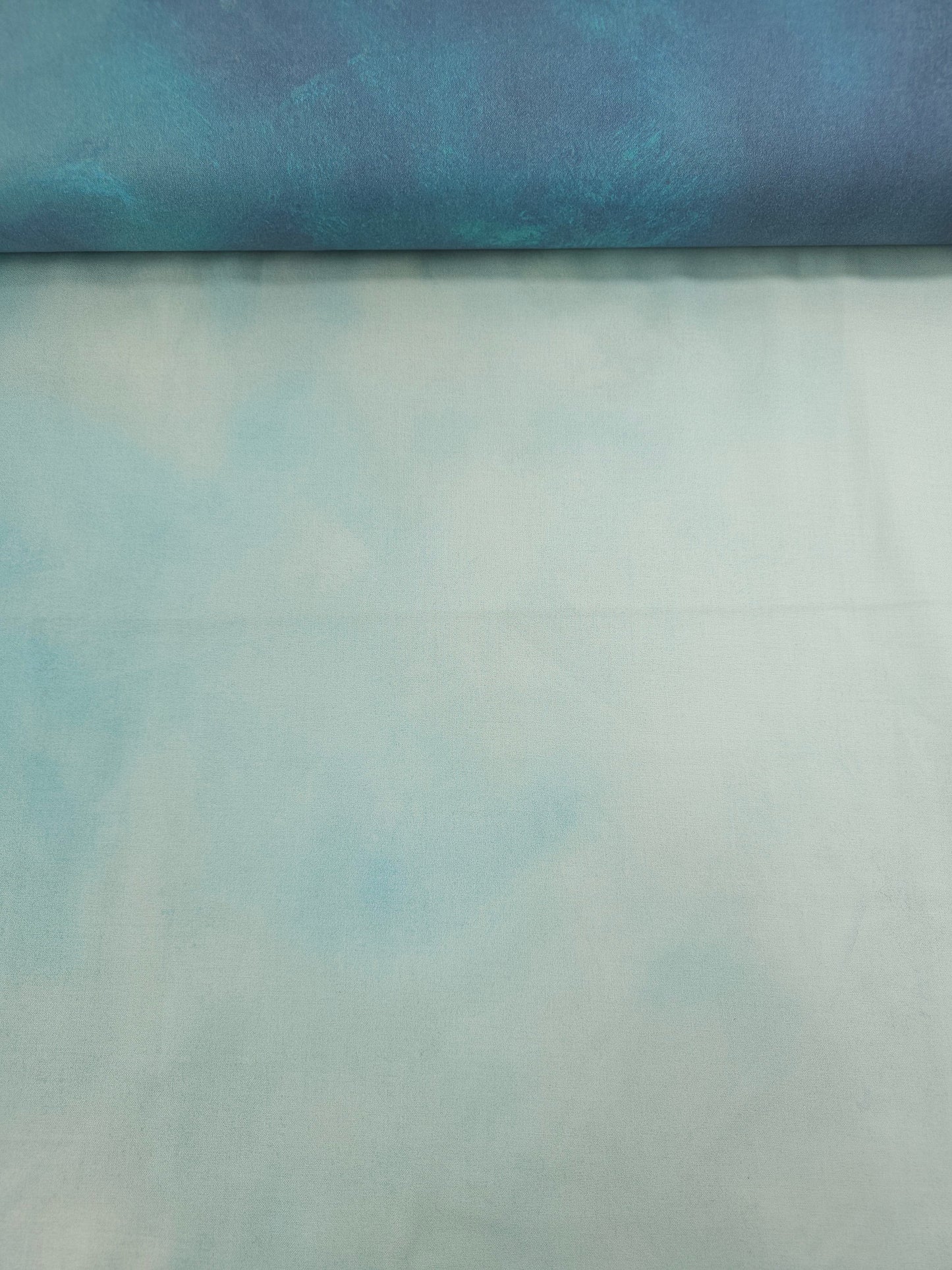 Pale/Stormy Blue Tie Dye 100% Cotton 106" - Robert Kaufman *EXTRA WIDE*