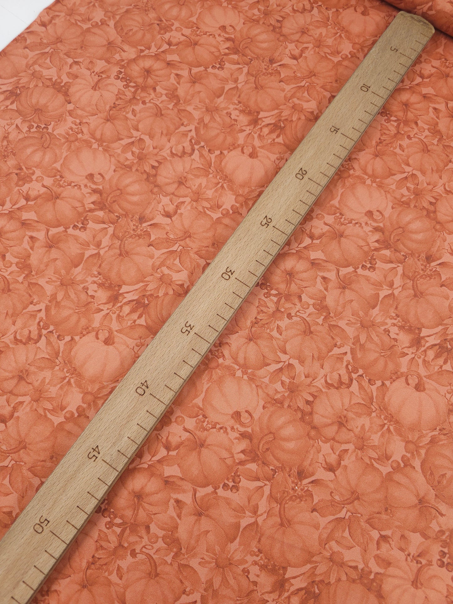 Rusty Orange Pumpkin Patch 100% Cotton
