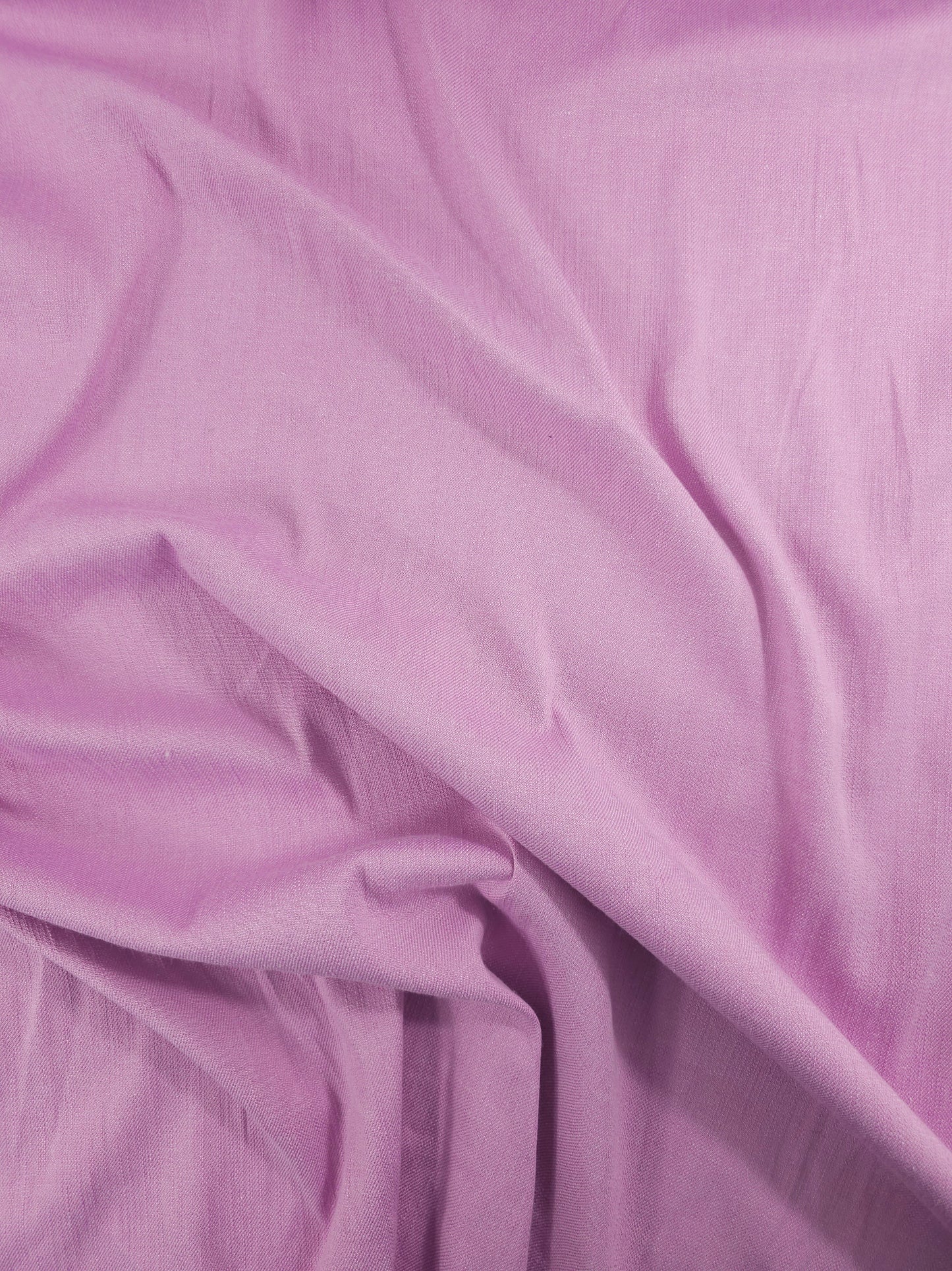 Mauve Cotton Mix Dressmaking Denim