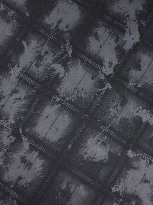 Grey Smokey Static Square Denim