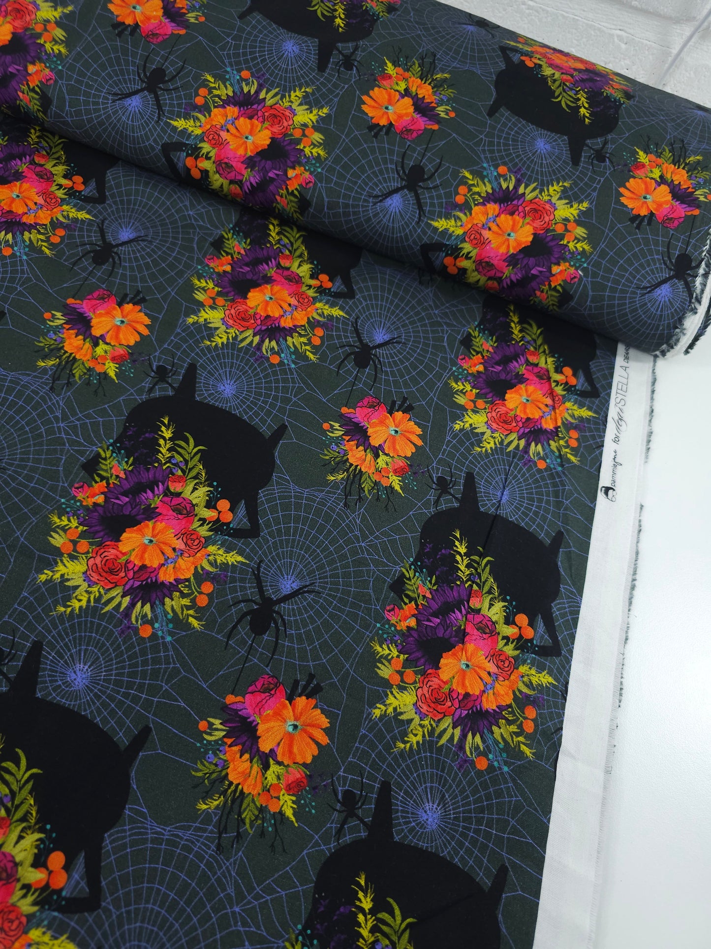 Floral Witches Potion 100% Cotton