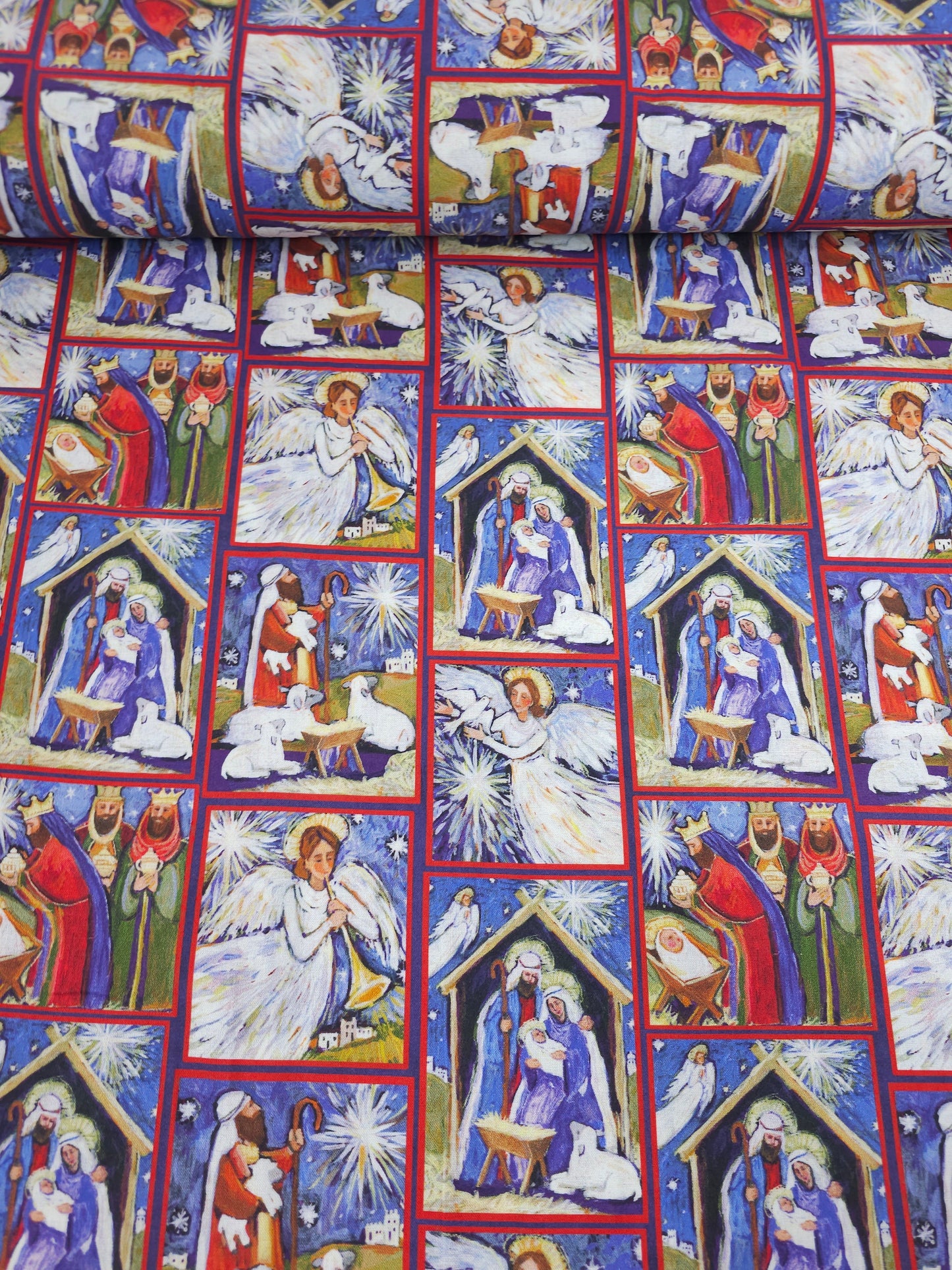 Nativity Display 100% Cotton