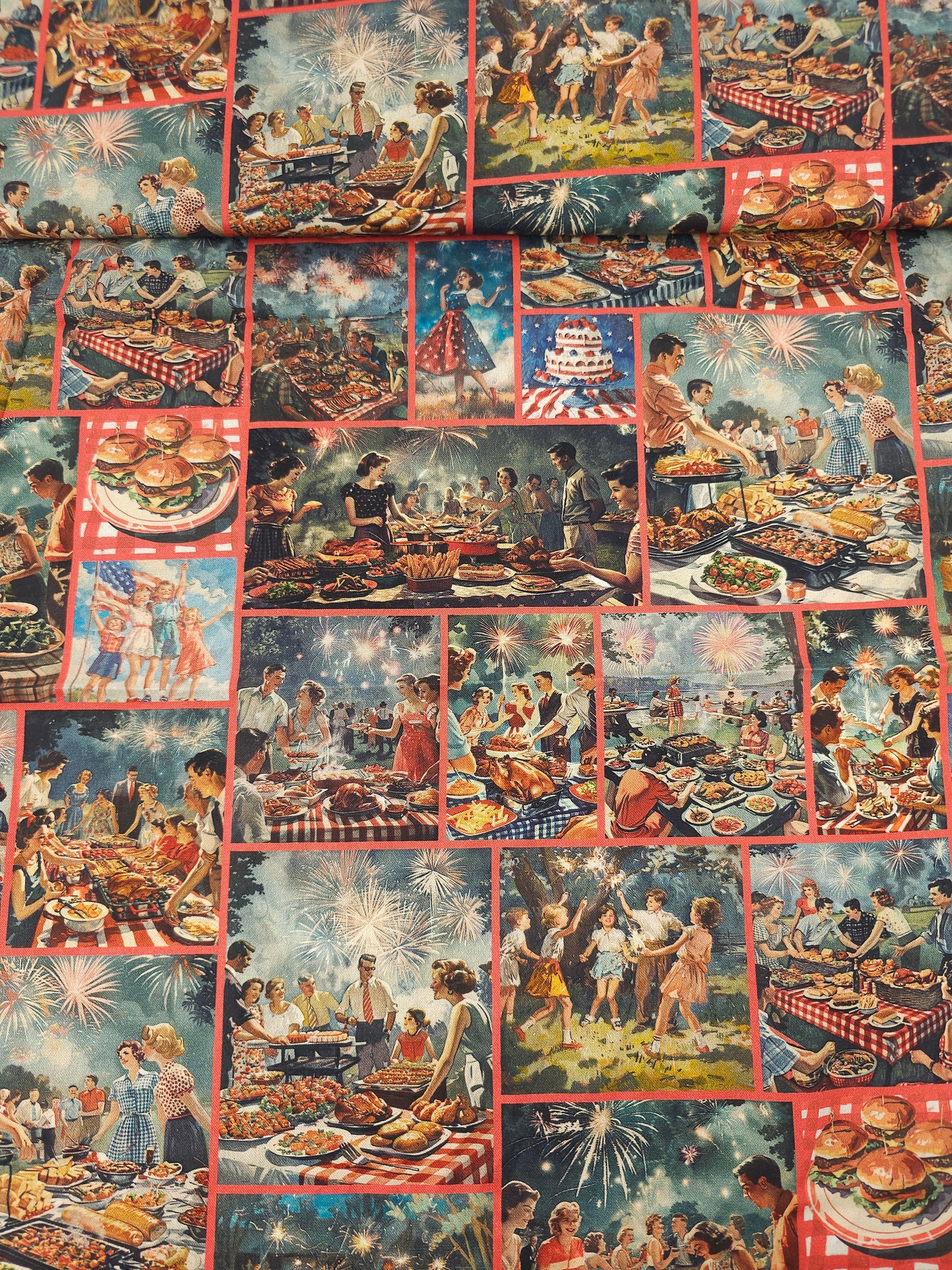 Fourth Of July Celebration 100% Cotton