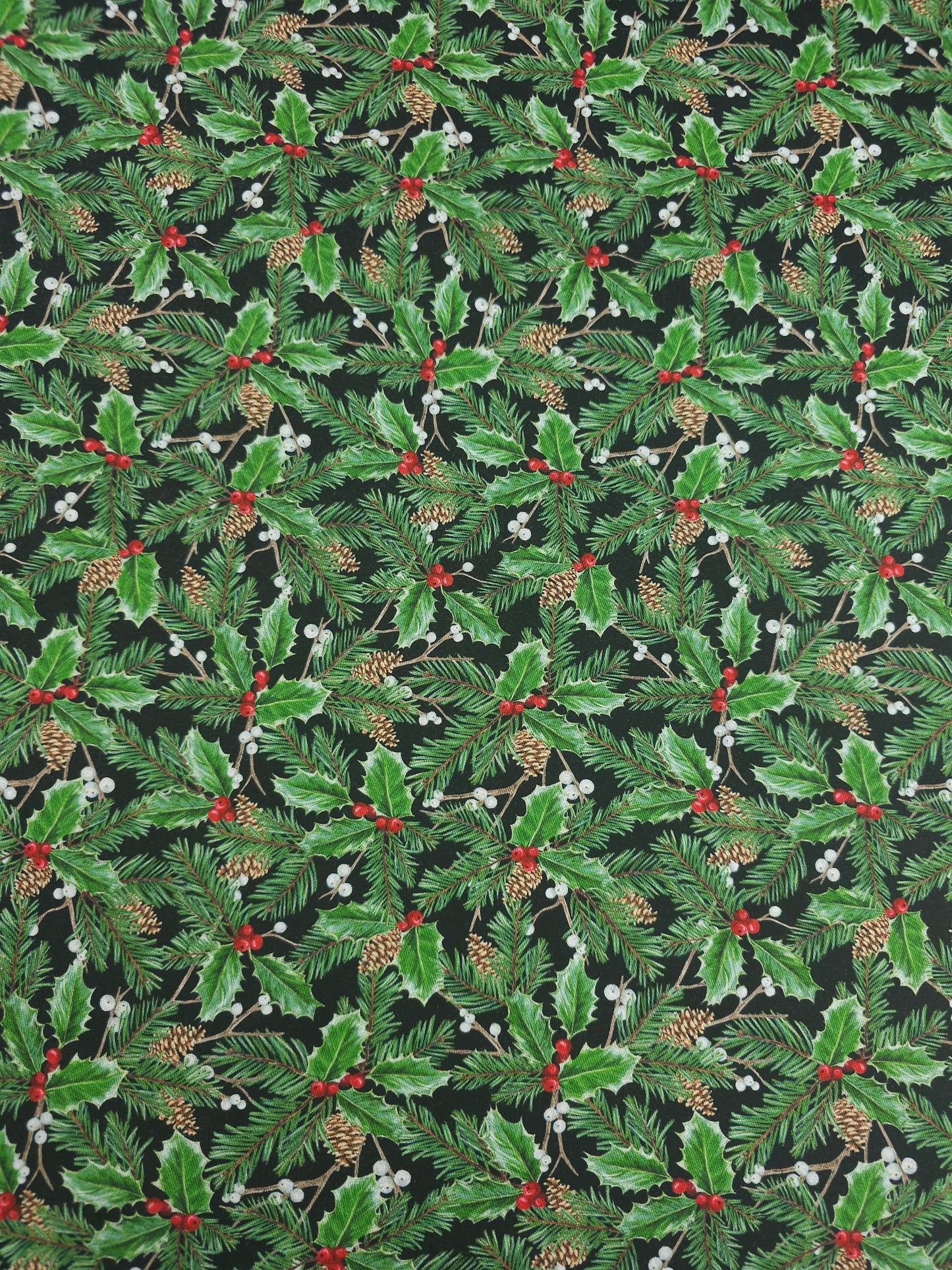 Green Holly Highland 100% Cotton