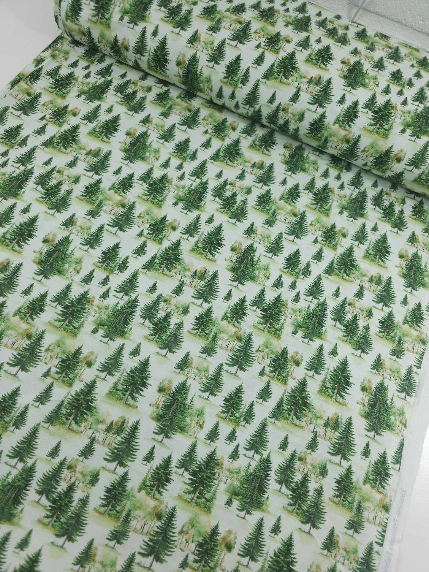 Christmas Tree Forest 100% Cotton