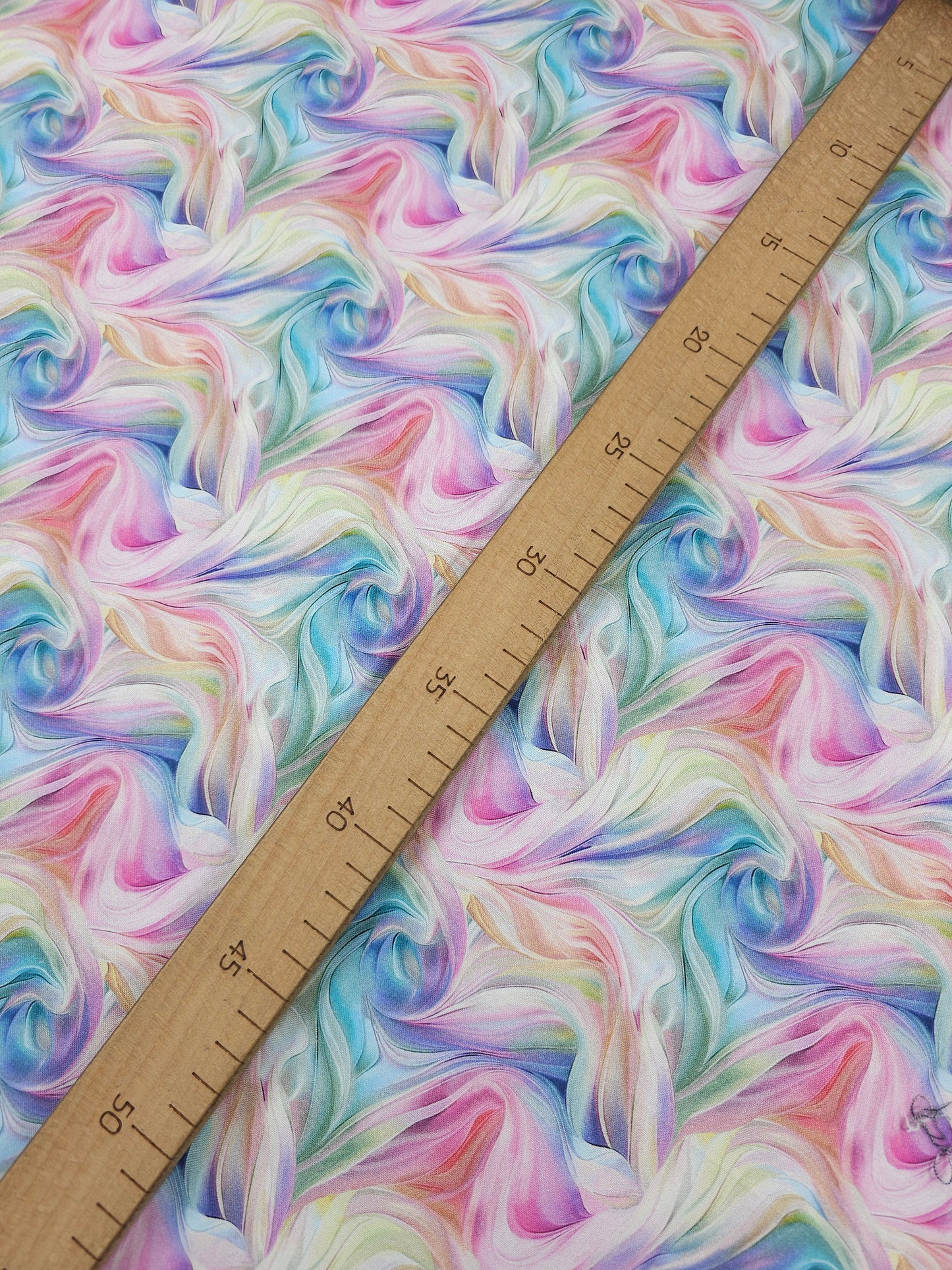 Pastel Flutter Wave 100% Cotton