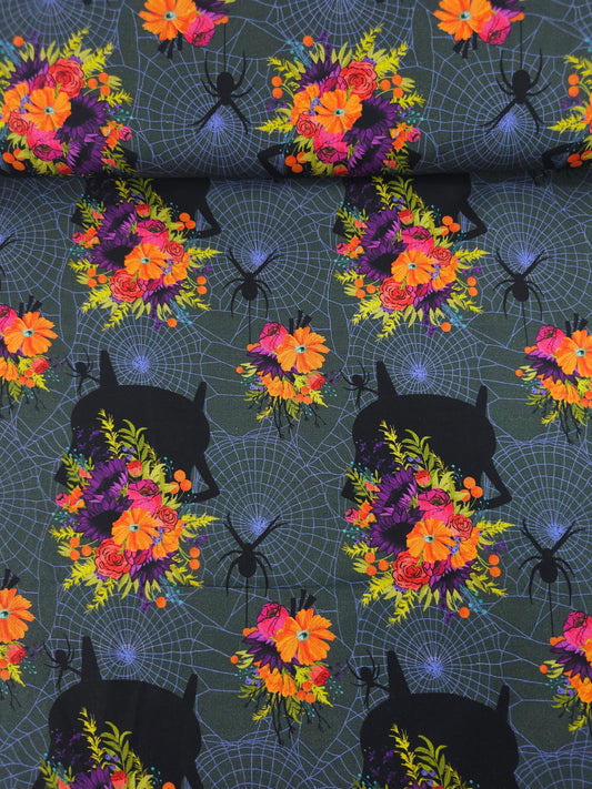 Floral Witches Potion 100% Cotton