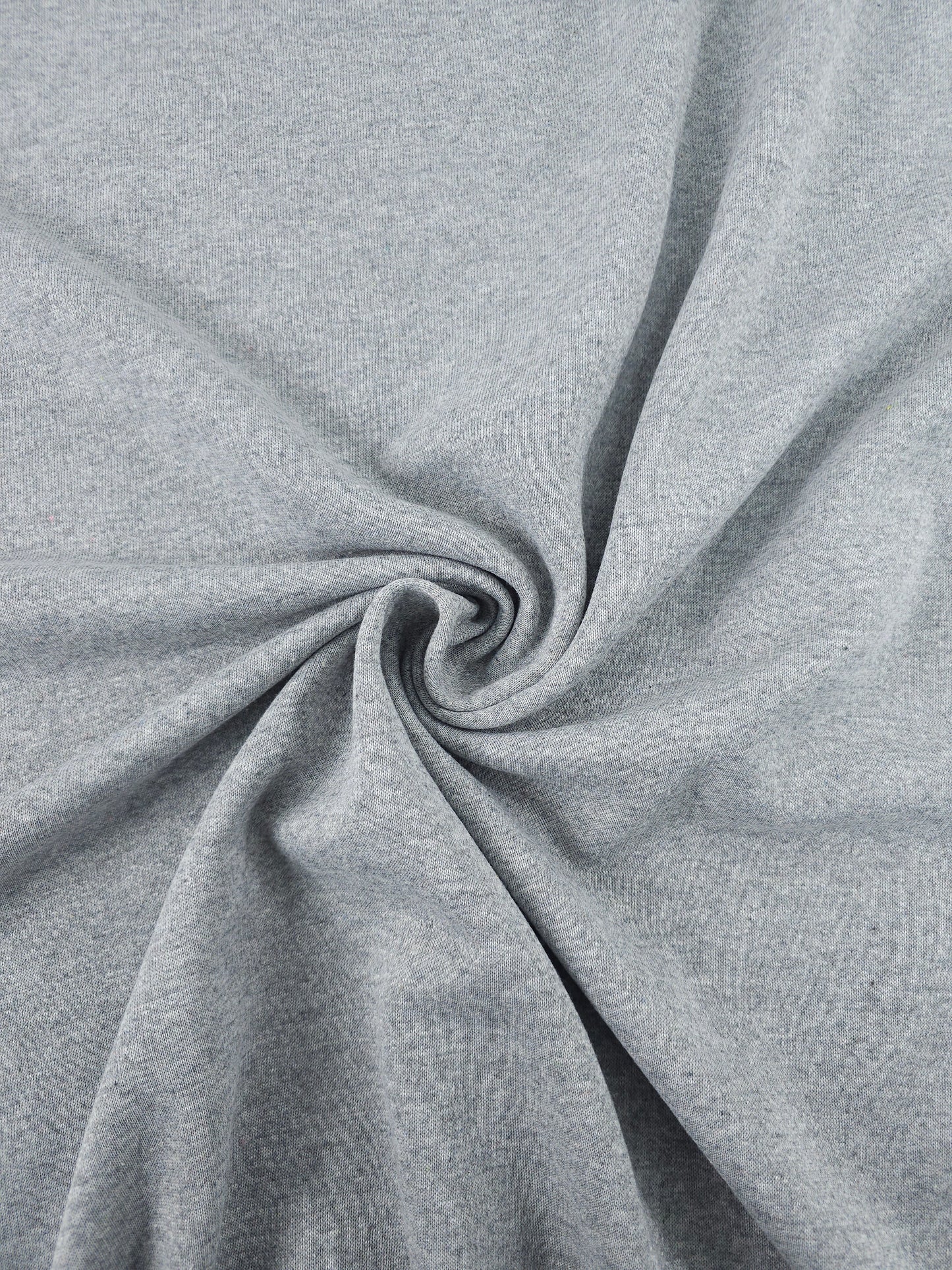 Light Grey Marl Fleece Backed Terry