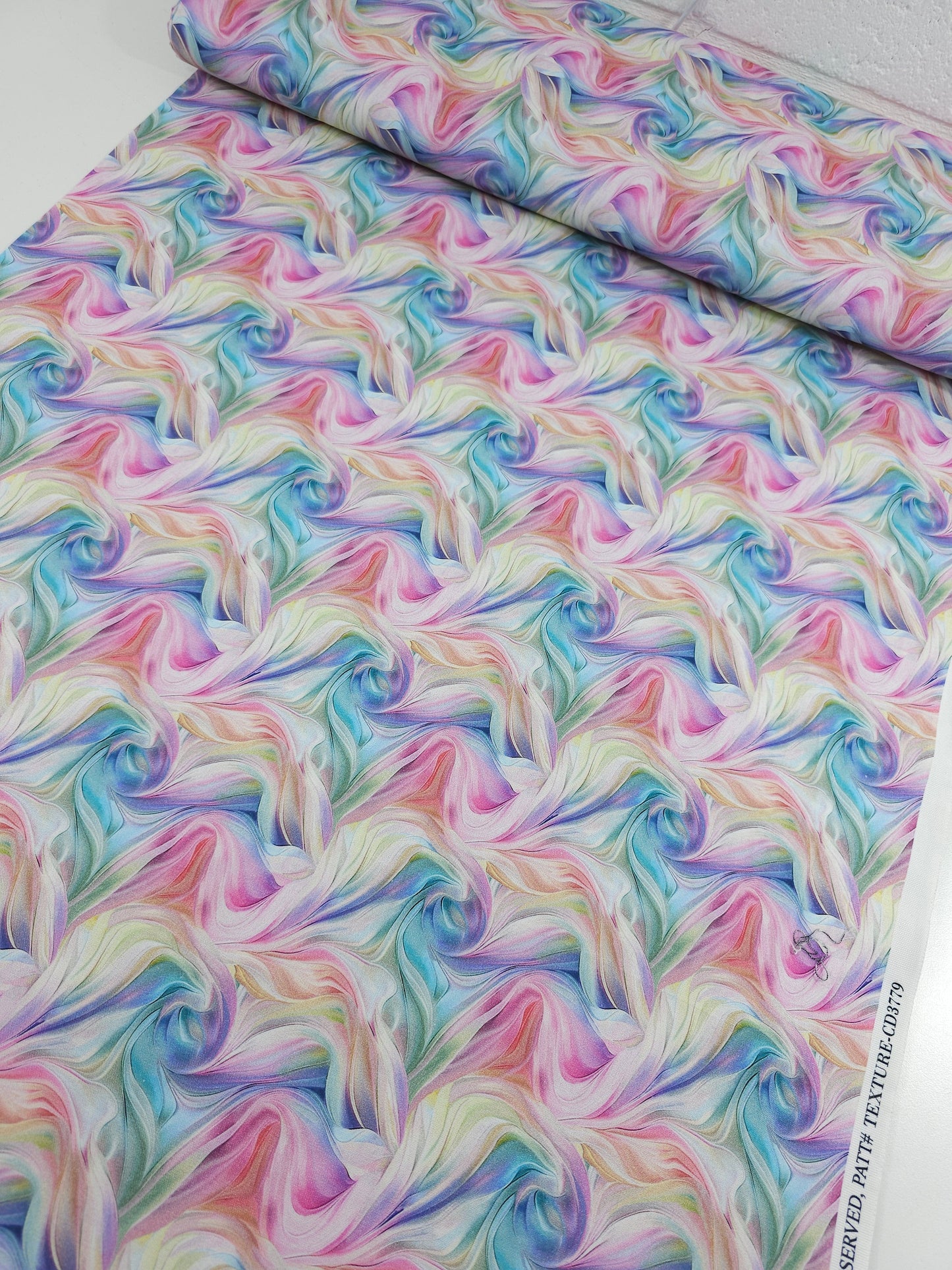 Pastel Flutter Wave 100% Cotton