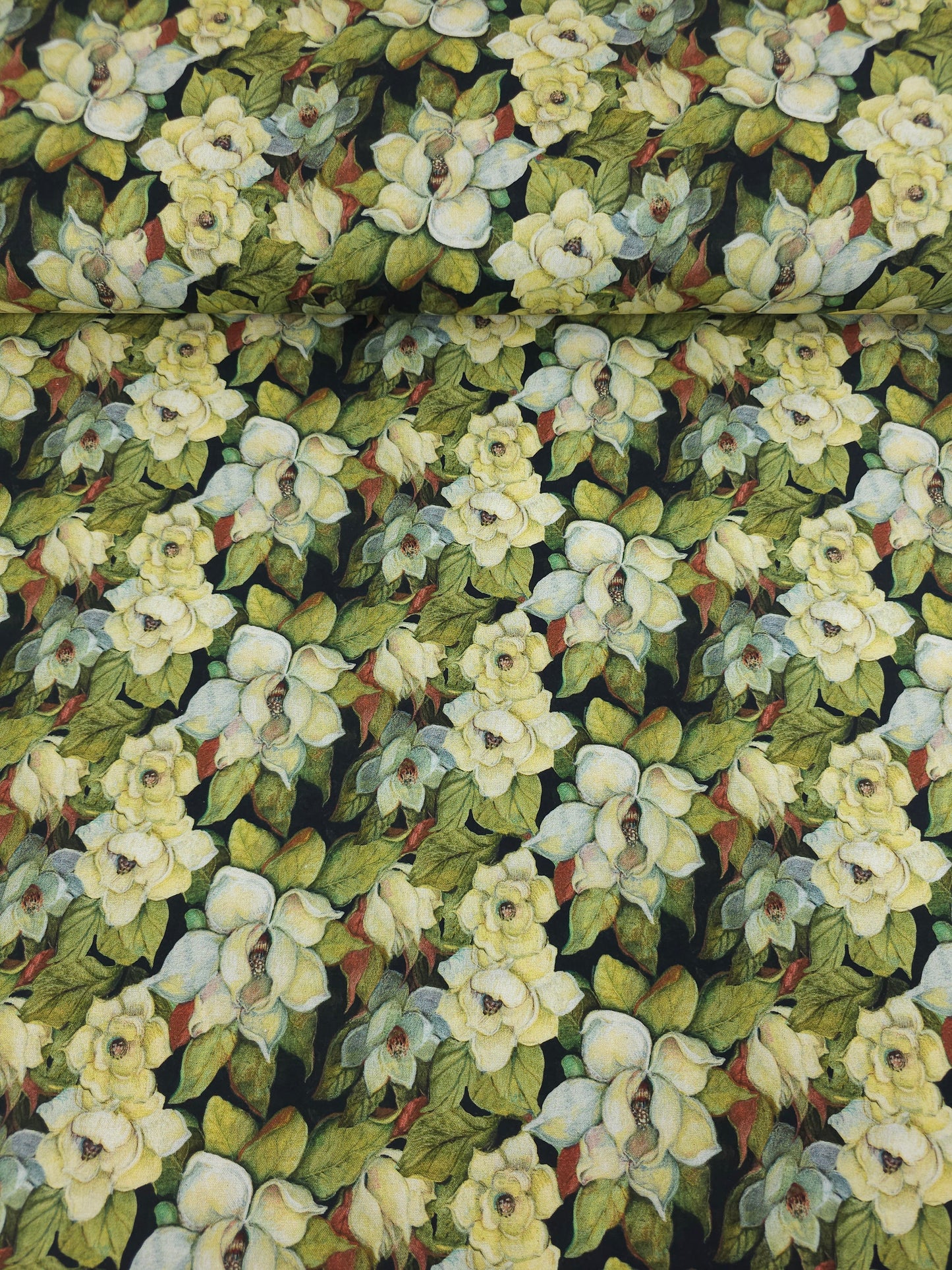 Vintage Floral Watercolour 100% Cotton