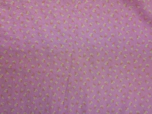Lilac Blossom Print Modal Viscose (Various Sizes)