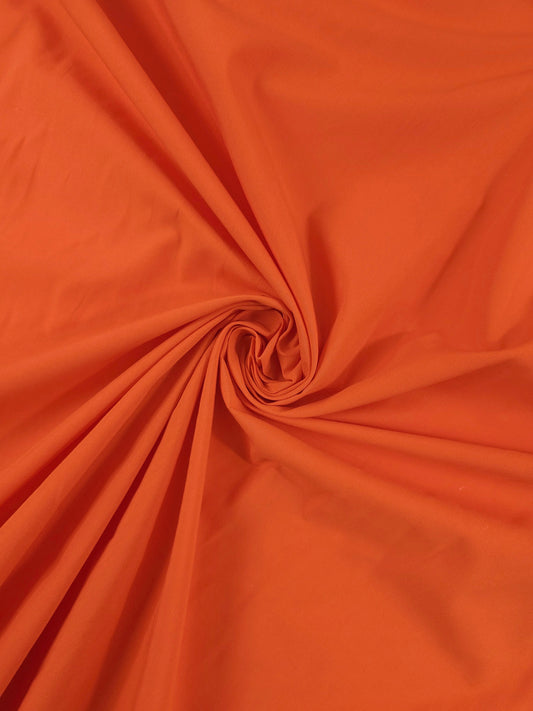 Orange Cotton Poplin
