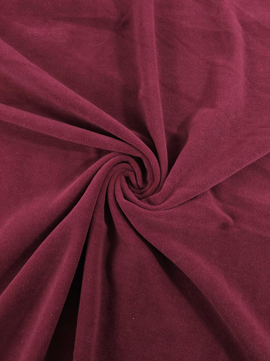 Burgundy Polar Fleece