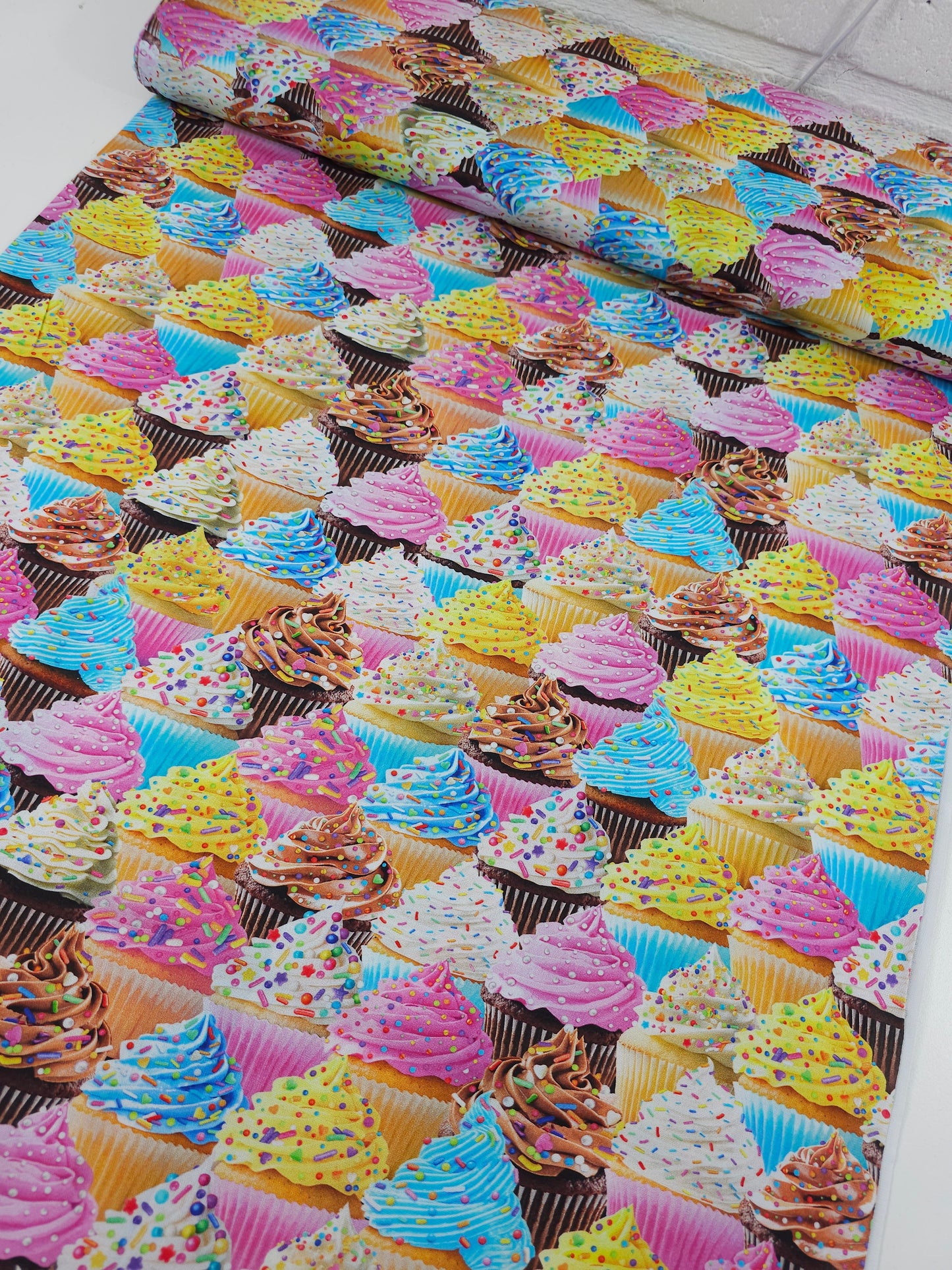 Sprinkle Cupcakes 100% Cottton