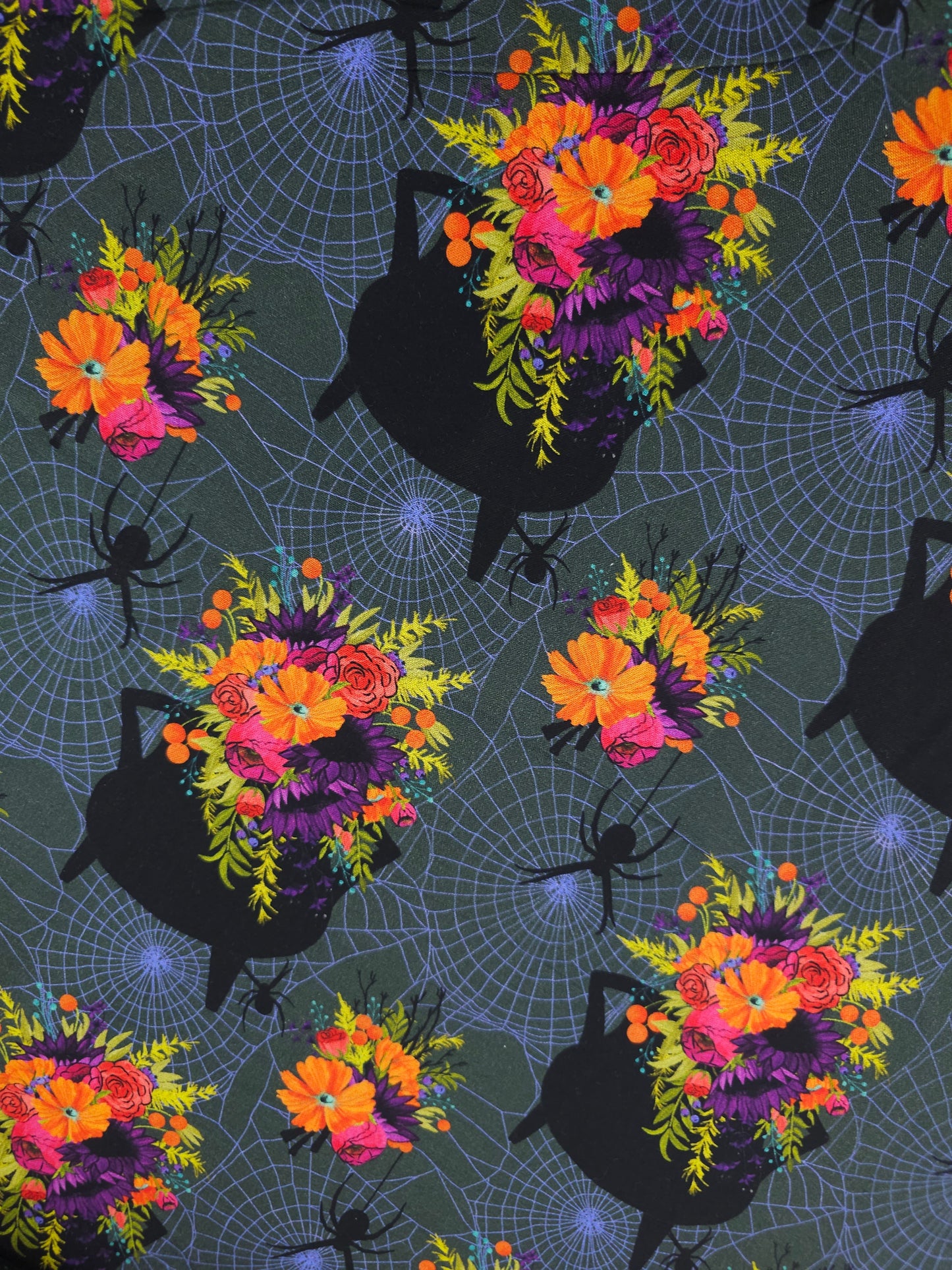 Floral Witches Potion 100% Cotton