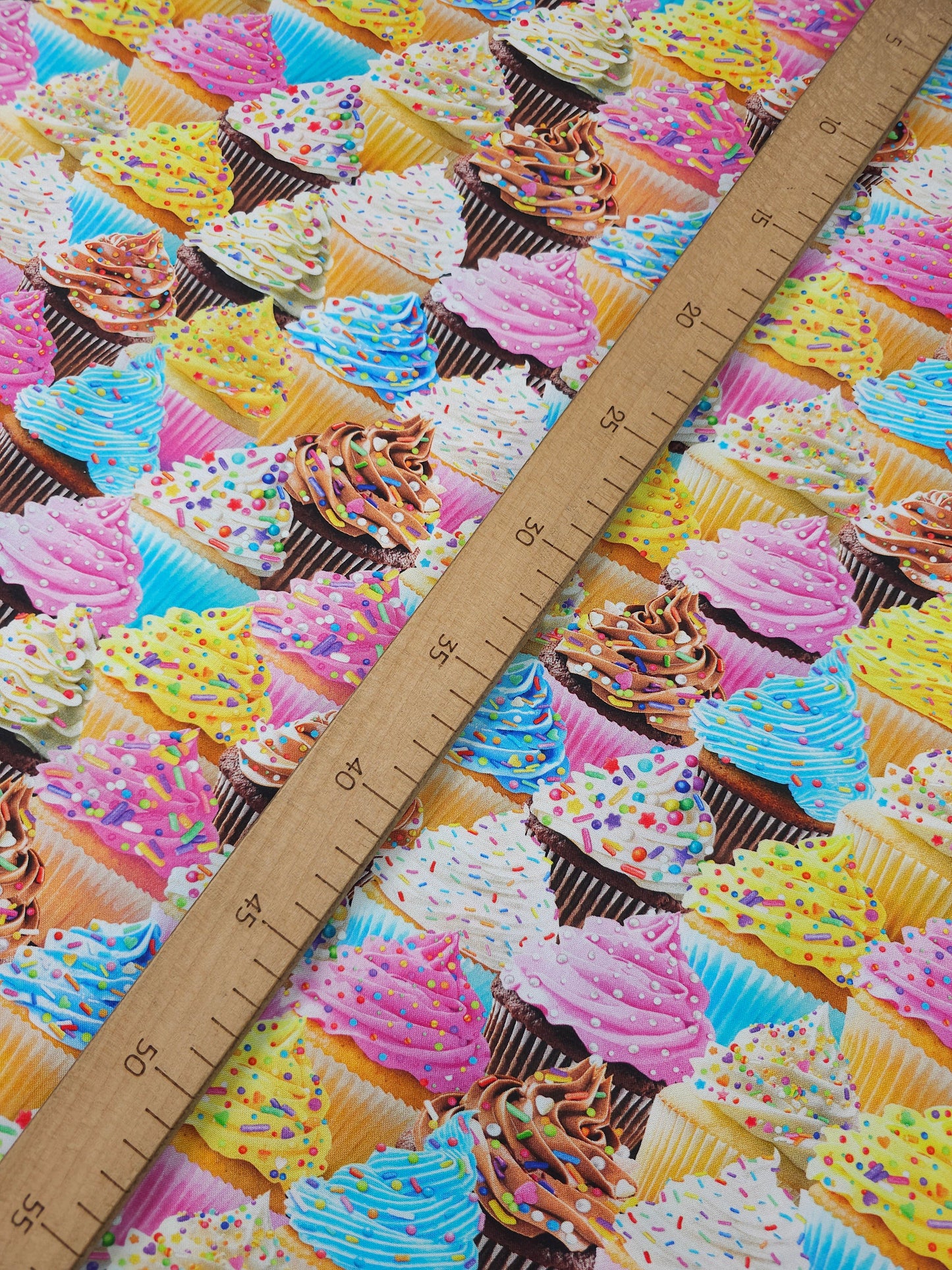 Sprinkle Cupcakes 100% Cottton