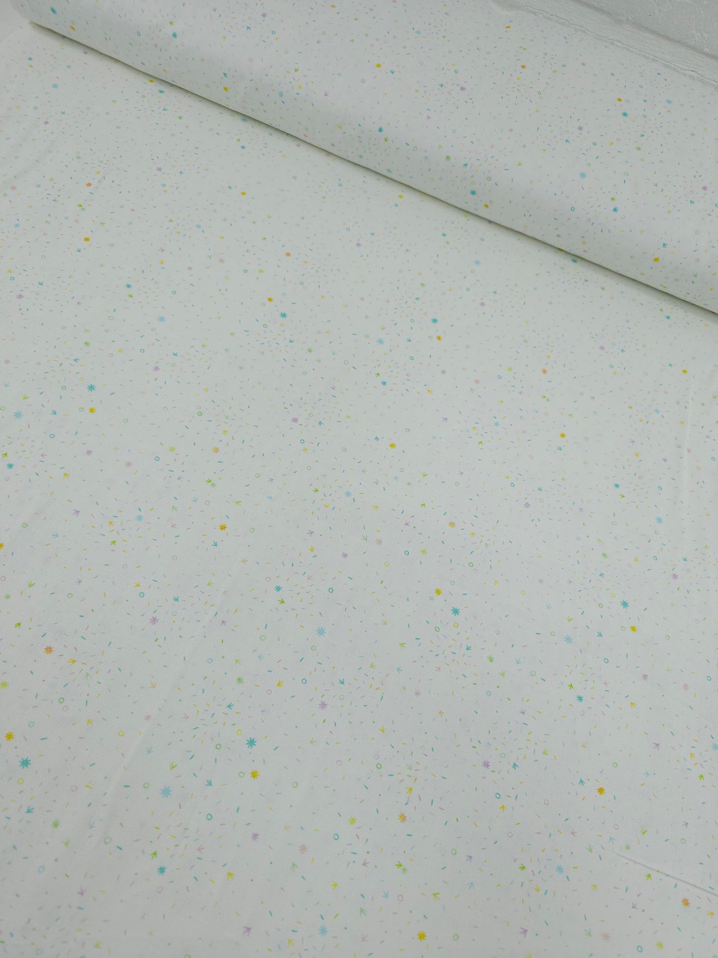 Multicolour Pastel Confetti 100% Cotton 114” *EXTRA WIDE*