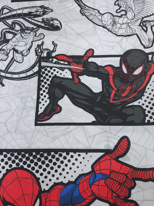 Marvel Spider Verse 100% Cotton 108" *EXTRA WIDE*