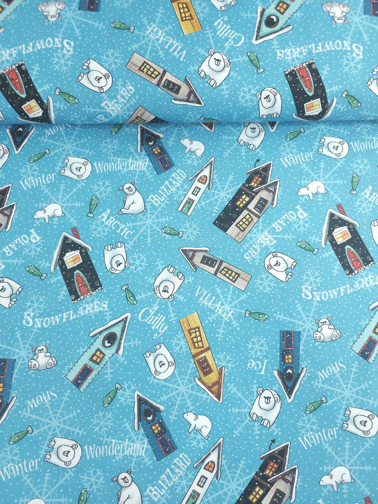 Arctic Blizzard 100% Cotton