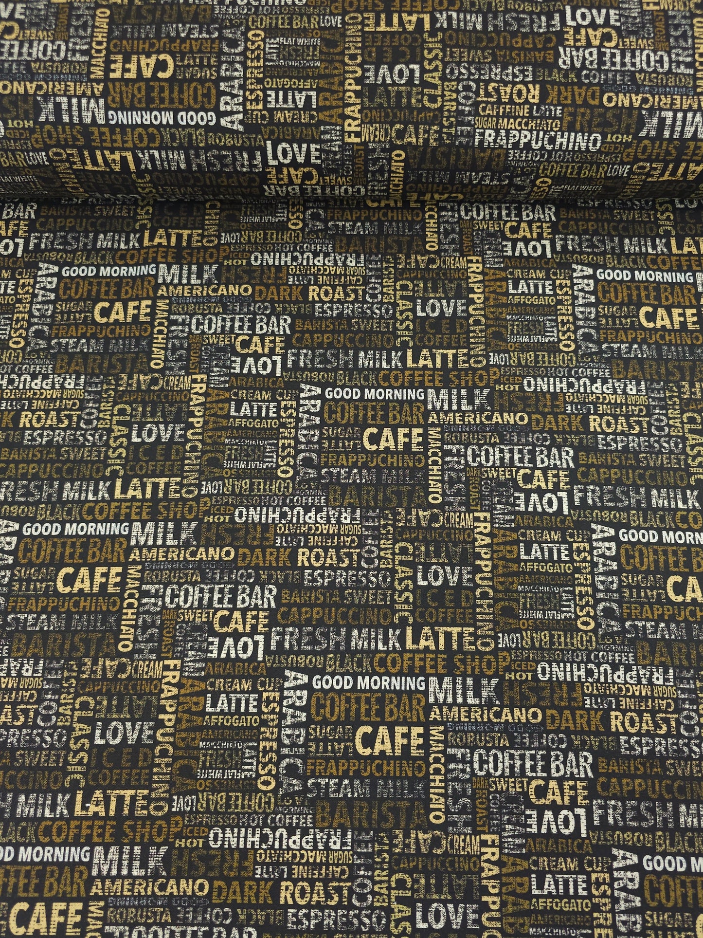 Coffee Bar Menu 100% Cotton