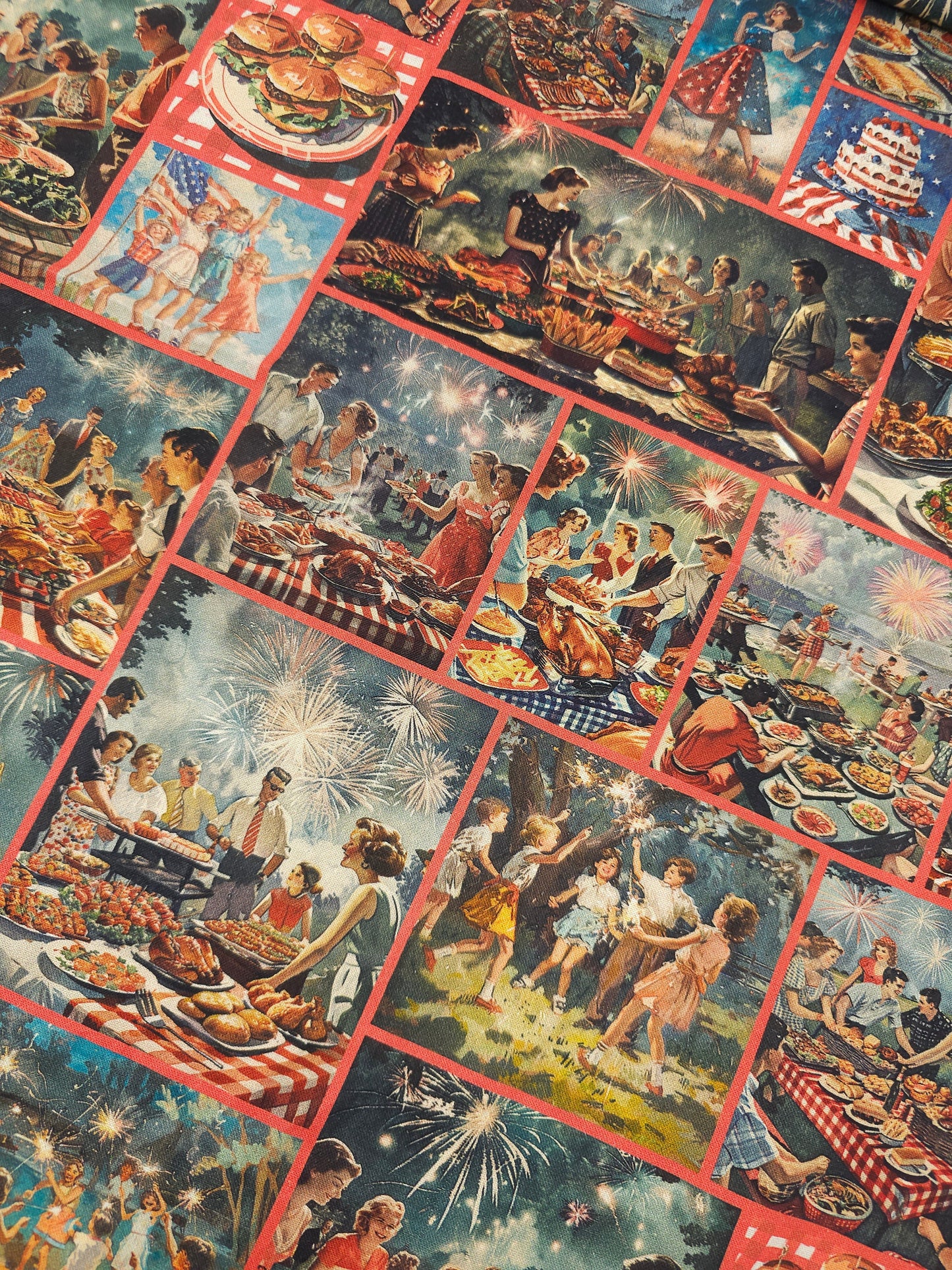 Fourth Of July Celebration 100% Cotton