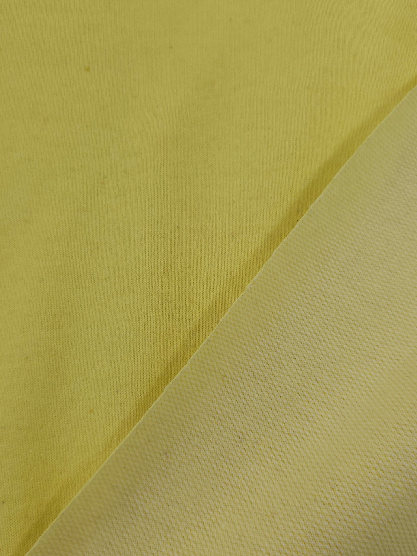 Yellow Speckle Lightweight Loopback Terry
