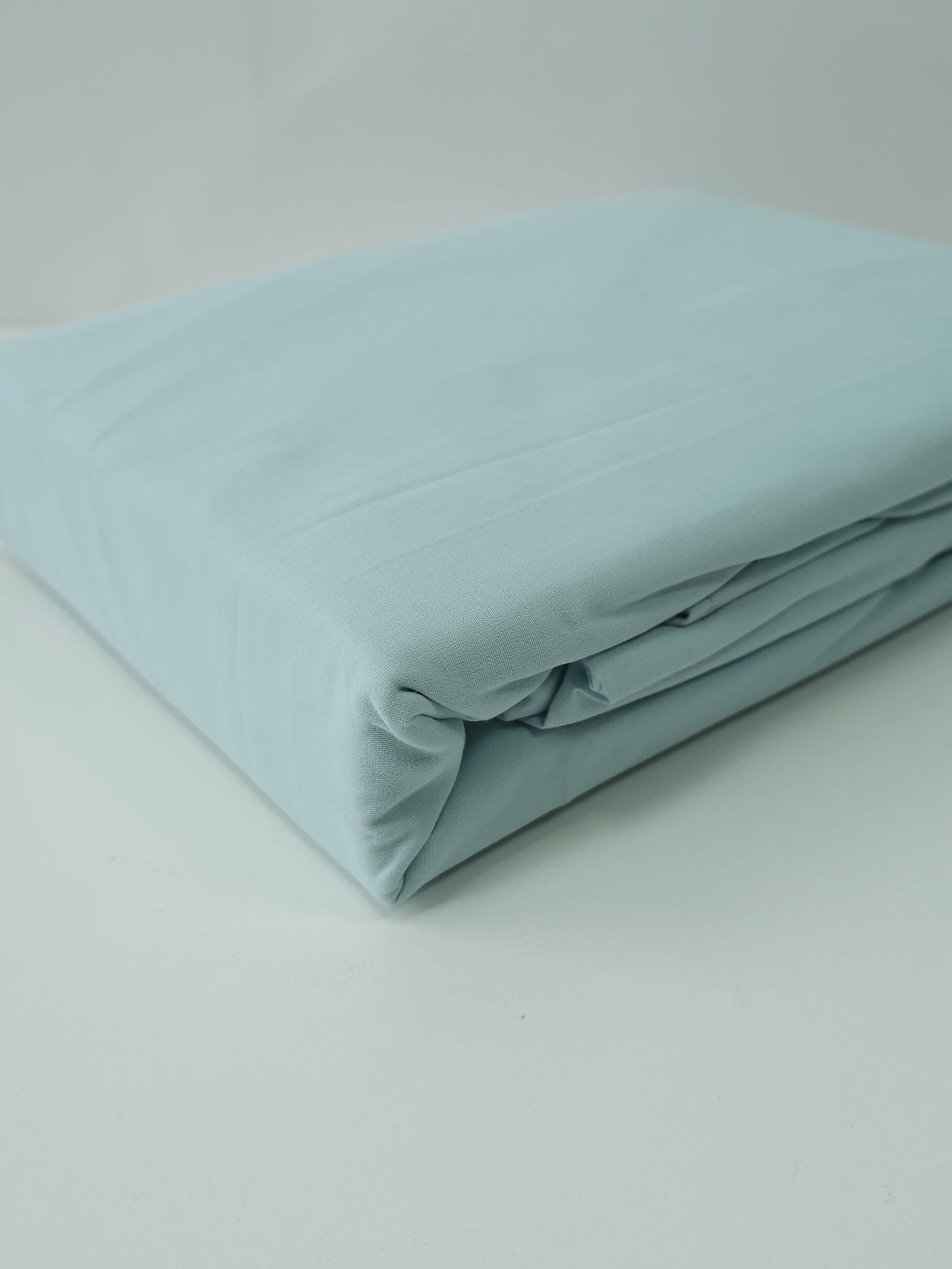 Light Blue Duvet Set - 100% Percale Cotton